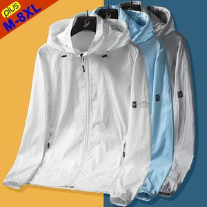 Kurtki mężczyzn Summer Men kobiety Windbreaker Camping Płaszcze Kobieta przeciwsłoneczna odzież Ultraciej rowerowe wędkarstwo noszące męskie sport 230630