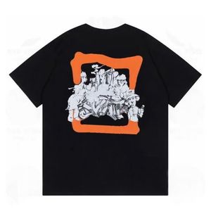 2023 Summer T Shirt Masculino Feminino DesignersOFFS T-shirts Loose Tees Tops Homem Camisa Casual Roupas de Luxo Streetwear Shorts Manga Polos Camisetas FF