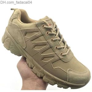 Safety Shoes Safety Shoes Men's Outdoor Hiking Low Help Boots Desert Tactical Training Military Boot Man Special Force Work Male Cycling Shoe 221110 Z230701