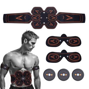 Other Massage Items EMS Abdomen Muscle Trainer ABS Stimulator Muscle Toner Toning Belt Home Gym Office Fitness Arm/Leg Vibration Fitness Massager 230701