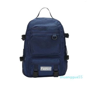 Mochila de design para viagem ao ar livre masculina caminhada multifuncional moda esportiva feminina mochila escolar de grande capacidade