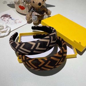Fashion New Style Letter Pattern hair hoop High Quality Hairband Geometric Patterns Printing Hairband Adult Hairband Women Hair Jewelry8XFF