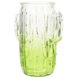 Vasos Vaso em forma de cacto hidropônico pequeno centro de mesa de casamento para flores vaso de terrário decorativo 230701