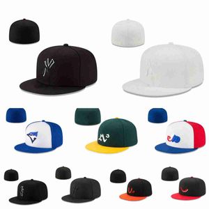 Chapéus ajustados de luxo Snapbacks bonés de futebol ajustáveis Todo o logotipo da equipe criança Esportes ao ar livre Bordado Algodão Fechado Gorros de pescador boné de grife flexível atacado