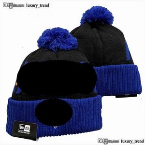 New York'Knicks''Bobble Hats野球帽2023-24ファッションデザイナーバケツハットチャンキーニットフェイクビーニークリスマス春と夏の帽子