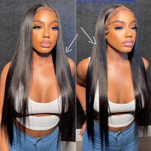 HD Lace Frontal Glueless Lace Front Human Hair Wigs For Women Straight Lace Front Wig Hair 26Inch