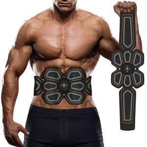 Back Massager EMS ABS Trener Electro Stymulator Elektrostymulacja USB Naładowana fitness trening na siłownię Pasy Tonowanie mięśni Masaż 230630