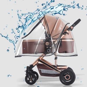 Passeggino universale Parapioggia Auto per bambini Parapioggia impermeabile universale portatile Passeggino meteorologico per accessori per passeggino L230625