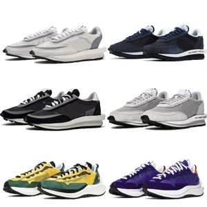 Designer de luxo Vaporwaffle Ld Waffle Tênis de corrida casual Masculino Feminino Pegasus LDWaffle Fragment Sail Preto Gum Summit Branco Nylon Tênis laranja Treinadores