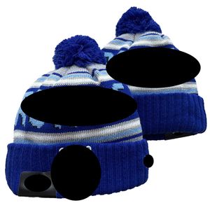 Kansas City''Royals''Bobble Hats Baseball Ball Caps 2023-24 Fashion Designer Bucket Hat Chunky Knit Faux Pom Beanie''MLB Cappello natalizio
