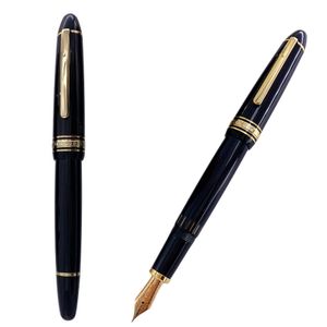 Pens Yong Sheng 629 Fountain Pen 14k Gold Iridium EF/F/Bent Nib Resin Ink Pnes Settive School Crية