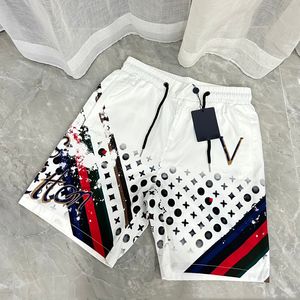 Modedesigner män badkläder brädshorts hög elastiska bad korta byxor snabb torkning strandkläder sport brev tryck sommar strand shorts