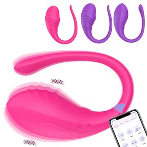 Massaggiatore giocattolo del sesso Prodotti per adulti Ruola APP Jump Egg Dispositivo di masturbazione divertente per simulazione di telecomando femminile