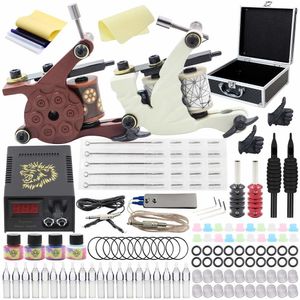 Tattoo Machine Tattoo Kit Coil Tattoo Machine Set Tattoo Power Supply Needles Tattoo Machine Kit for Beginner Starter Tattoo supply 230630