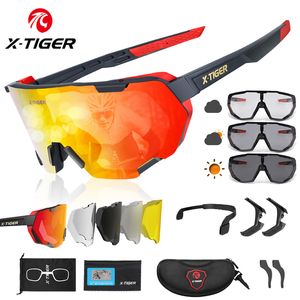 Outdoor Eyewear X-TIGER Polarized Sports Sunglasses UV400 Bike Bicycle Eyewear Outdoor Cycling Baseball Running Fishing Golf Glasses 230630