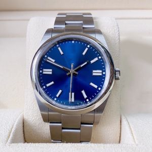 orologio da uomo di lusso zaffiro donna donna orologi 31 36 41mm quadrante blu orologi automatici meccanico montre de luxe Oyster marca Wrsitwatches dhgate orologio di design AAA