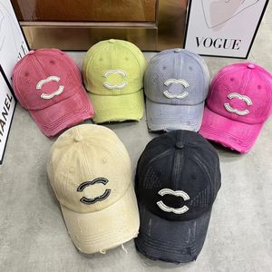 Atacado Designer Clássico Feminino Masculino Bonés Bola 4 Estações Unissex Snapbacks Chapéus Esportivos Letras Duplas 6 Cores Boné de Beisebol Presentes de Aniversário