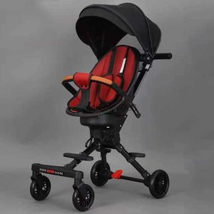 Con cuscini capannone per piegare il bambino yo-yo a due vie baby light dio carrello per bambini cesto appeso a quattro giri L230625