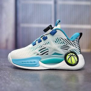 Sneakers Yaz Genç Erkekler için Sneakers Hızlı Bağlama Koşu Ayakkabıları Kızlar Kaliteli Çocuk Ayakkabı Spor Kaymaz Spor Ayakkabı BoyHKD230701