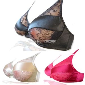 Tasca del reggiseno dell'inserto della biancheria intima stile sexy intero-affascinante per false forme finte tette seno in silicone CD cosplay 188n