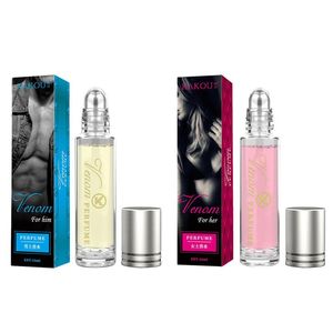 Roll-on-Pheromon-Parfüm für Damen und Herren, natürliche Düfte, Unisex-Körper-Eau de Toilette