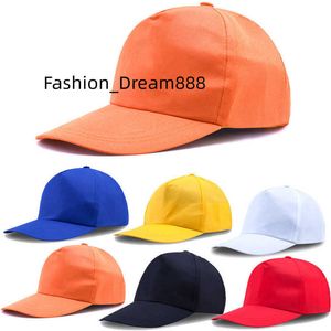 In Stock Peaked Caps Printing Outdoor Baseball Hats Shade Advertising Tourist Trucker Hat Custom Pure Color Sport