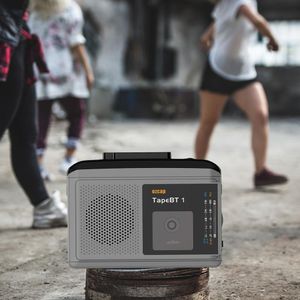 Radio Portable Cassette Player z AM FM Radio Audio Music Player Personal Walkman Tape Recorder z głośnikiem do nauczania starszych