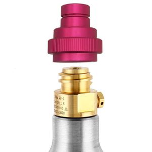 Butelki wodne CO2 Szybki adapter do Soda Strea Bubbler Purple Machine Conversion do Connect Tank 230630