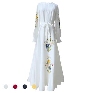 Moda musulmana Abbigliamento islamico turco Abaya Dubai Abito musulmano in chiffon ebraico Kaftan Abaya per le donne Kimono Abaya Dubai2934