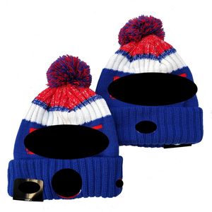 Chicago''Cubs''Bobble Hats Baseball Ball Caps 2023-24 Fashion Designer Bucket Spring Summer Hat Chunky Knit Faux Pom Beanie Christmas Hat