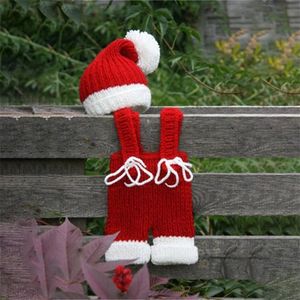 Keepsakes Studio Po Clothing 100day Baby Theme Pography Christmas Hat År 230701