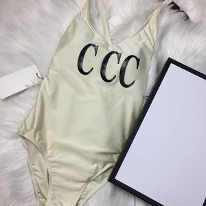 Designers de roupas de banho femininas G maiôs de grife de peça única Biquínis sólidos com estampa de letras Roupas de praia de luxo Sexy Maiôs de verão