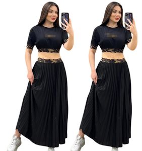 Abiti sexy alla moda Set da 2 pezzi Abiti da festa per club Tute Top e gonne Biker Abiti corti Mujer Slim Off Shoulder Casual Bodycon Evening Maxi Dress Tanks