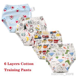 Cloth Diapers Baby Training Pants Reusable Cloth Diaper Nappies Cotton Newborn Infant Underwear Shorts Waterproof Baby Potty Training PantiesHKD230701