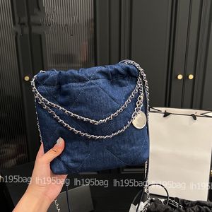 Mini denim Trash Woman Bag Cross Body Designer Handväskor Hög kvalitet