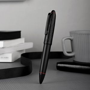 Pens Nowy Hongdian N6 Black Piston Fountain Pen żywica EF/F/Long Nóż Nib Piękny torpeda chmura pieczęć