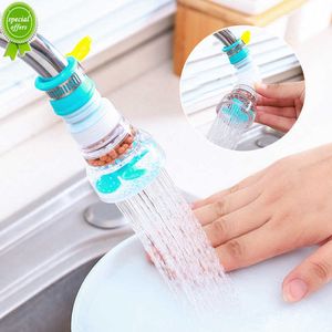 New Adjustable Kitchen Faucet Extender Water Saving Splash-proof Kitchen Gadgets Booster Water Tap Extension Filter Accessories