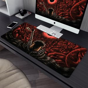 Pads Anime Berserk Large Gaming Mouse Pad Computador Mousepad Gamer Laptop Mouse tape