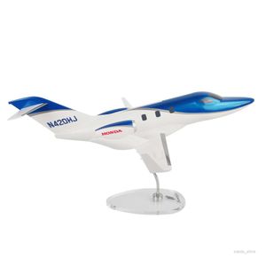 Aircraft Modle HondaJet Blue 1/32 Scale Business Jet Plane Display Collection Aircraft ModelHKD230701