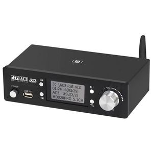 Złącza HD920Pro 5.1ch HD Dekoder audio Bluetooth 5.0 REVIEVER DO DOLBY ATMOS DTS AC3 4K 3D CONVERTER SPDIF ARC PCUSB DAC