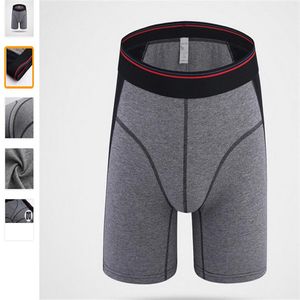 NUOVI boxer intimo da uomo marca s mutande s boxer maschio cotone gamba lunga shapewear per uomo285o