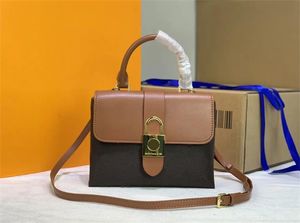 2023 Hochwertige Mode Luxus LOCKY BB Handtaschen Vorhängeschloss Gold Lock Totes Umhängetaschen Echtes Leder Rindsleder Cross Body Geldbörsen AAAAA