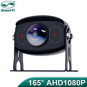 Auto-DVR GreenYi 165° AHD 19201080P Rückansicht Fisheye-Objektiv IR Infrarot-Nachtsicht WDR Fahrzeugkamera für Bus LKW P786HKD230701