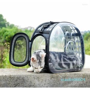 Capas para assento de carro para cachorro Bolsa portátil Espaço grande capacidade Pet Dobrável Respirável Gato Mochila Porta-caixas Produto de viagem