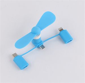 Party Favor Wholesale Portable Mini USB Fan by Smartphone Cell Phone Fan Cooler Fan Best gifts JL1394