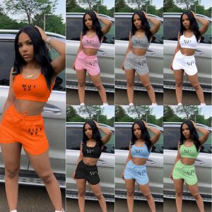 Summer Short Set Women Tracksuits Summer Designer Letter Print Clothes Sterts Sport Supe Suite Suit