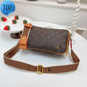 حقائب مصممة العلامة التجارية حقائب اليد الكتف Crossbody Bag Messenger Packet New Women Fashion Leather Leather Leather Multifunctional Bag Bag Bag Direct Sale 3