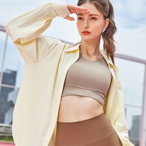 Luu Women Jackets Coats Clothing Suit Summer Recelled Sportoor Sports UV защита от дыхания быстрох сушки ультратонкие шелковые шелковые ледяные солнцеза