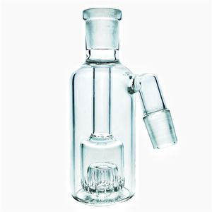 Coletor de fuligem de água para narguilé de vidro chanfrado masculino de 18,8 mm 45 graus (AC-012)