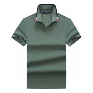 2023 Erkek Desinger Giyim Polo Gömlek Nefes Alabilir 100 Pamuklu Erkek Yüksek Sokak Moda Tshirts Mektup Desen Nakış Gömlek Klasikleri Lüks Erkek Giysiler Boyutu M XXXL